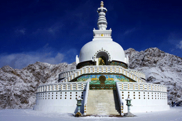 In Leh : visit the town and surrounds